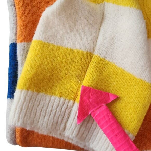 Lego X Target Brick Color Block Knit Striped Cardigan Sweater Womens XS - Picture 7 of 10